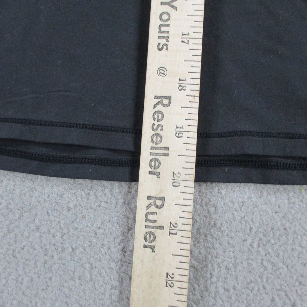 SKIMS Fits Everybody Long Sleeve T Shirt Womens Small Onyx Black Stretch NEW - Picture 8 of 9